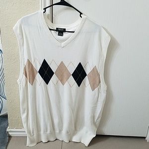 Argyle vest